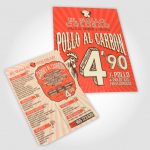 CARTA DE PRODUCTOS «EL GALLO COLORAO»